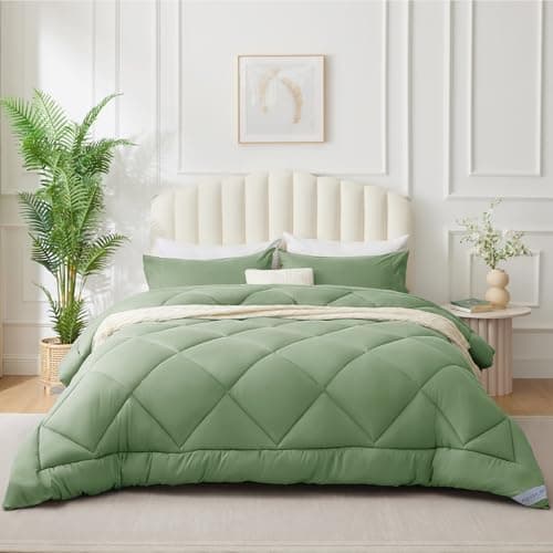 WAVVE Decke 200x220 Bettdecke, Super Weiche Zudecke Schlafdecke, Atmungsaktive Steppdecke 300gsm Mikrofaser Weiß OEKO-TE