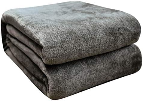 FARFALLAROSSA Oeko-TEX Flauschig Kuscheldecke 130x160 cm - Super Weiche Fleecedecke als Sofaüberwurf - Wohndecke Gelb OE