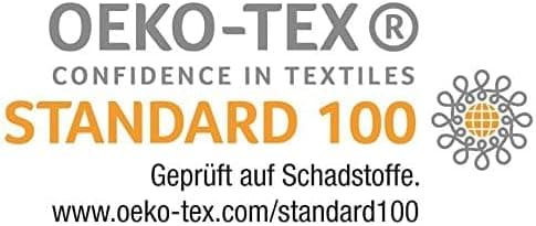 Wometo 4er Set Sitzkissen Stuhl OekoTex - beigeh ConfigurationManager Stuhlkissen Funktionales Polster mit Bändern OEKO-