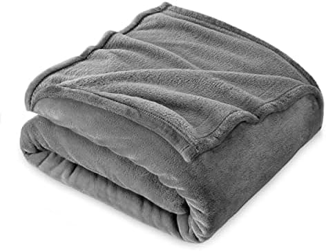 FARFALLAROSSA Oeko-TEX Flauschig Kuscheldecke 130x160 cm - Super Weiche Fleecedecke als Sofaüberwurf - Wohndecke Gelb OE