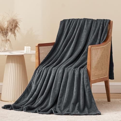 Aisbo Flauschig Warme Decke Rot für Winter - Kuschliges Wohnzimmer Blanket 130x150 cm OEKO-TEX