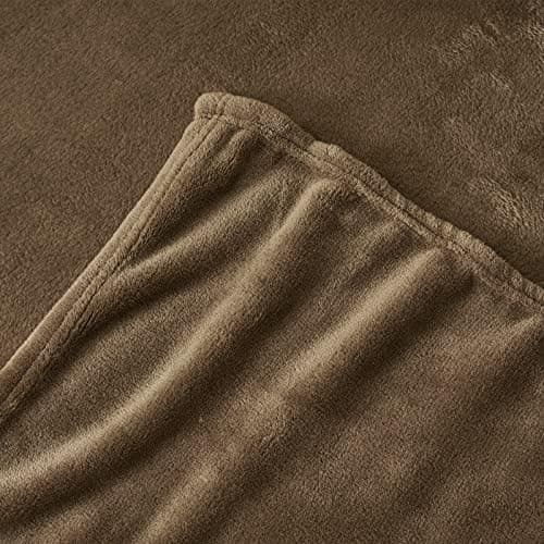 Aisbo Flauschig Warme Decke Rot für Winter - Kuschliges Wohnzimmer Blanket 130x150 cm OEKO-TEX