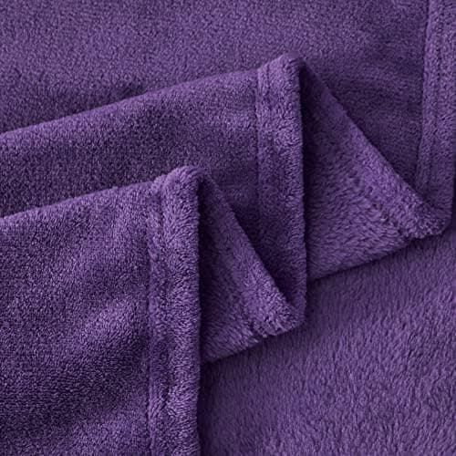 Aisbo Flauschig Warme Decke Rot für Winter - Kuschliges Wohnzimmer Blanket 130x150 cm OEKO-TEX