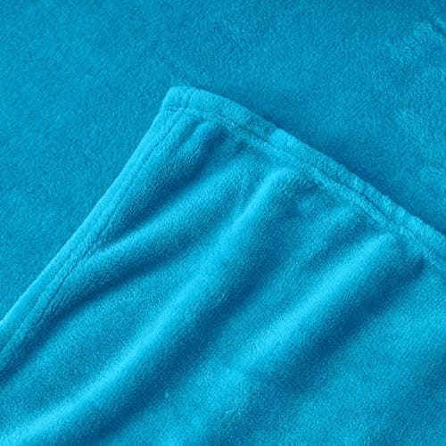 Aisbo Flauschig Warme Decke Rot für Winter - Kuschliges Wohnzimmer Blanket 130x150 cm OEKO-TEX