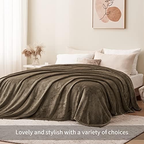 Aisbo Flauschig Warme Decke Rot für Winter - Kuschliges Wohnzimmer Blanket 130x150 cm OEKO-TEX