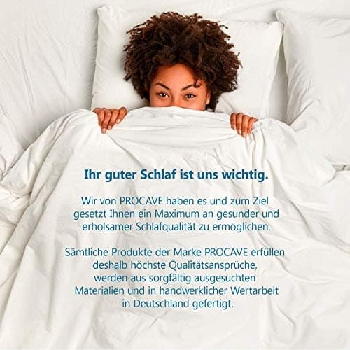 Hochwertiges Qualitäts-Stepp-Kissen für Allergiker, atmungsaktiv und Kochfest 40x40 cm - PROCAVE TopCool
| Winter- und