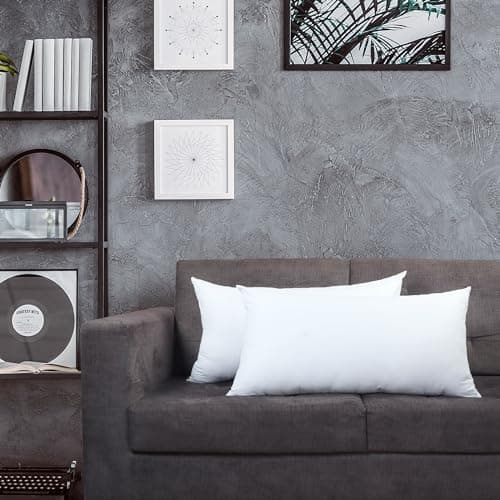 Utopia Bedding 2er Set Weiß - Innenkissen Füllkissen OEKO-TEX STANDARD 100