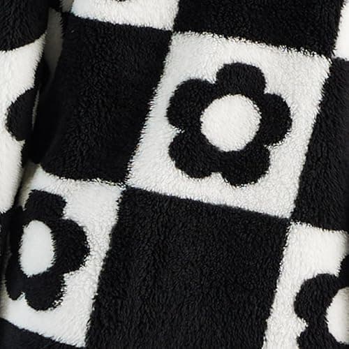 BEDSURE Hoodie Decke mit Ärmeln - Warme Kuschelpullover für Frauen - Tragbare Erwachsenendekke Grau OEKO-TEX 95x85 cm