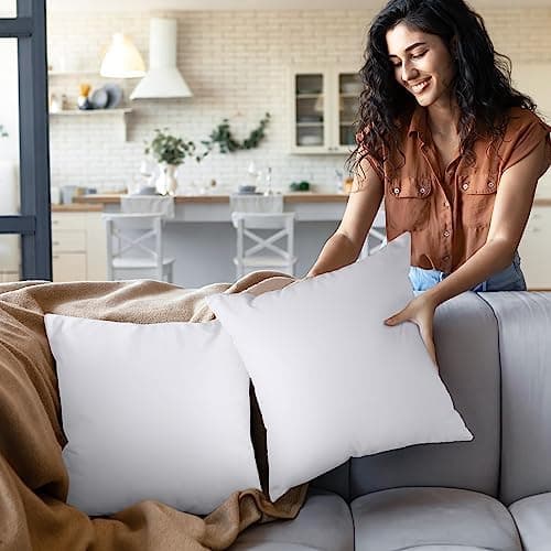Utopia Bedding 2er Set Weiß - Innenkissen Füllkissen OEKO-TEX STANDARD 100