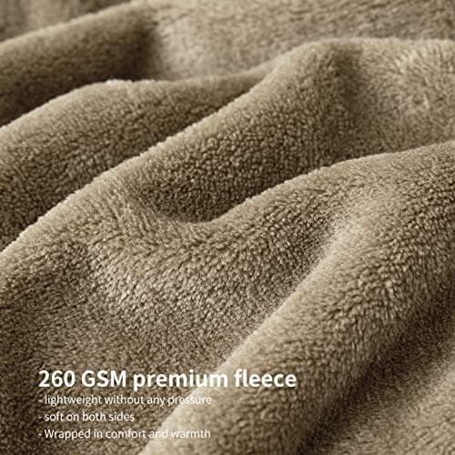 Aisbo Flauschig Warme Decke Rot für Winter - Kuschliges Wohnzimmer Blanket 130x150 cm OEKO-TEX