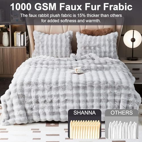 Kuscheldecke Milchsamt Blasen Decke Super Soft Warme Couchdecke 100 x 160cm White