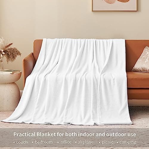 Aisbo Flauschig Warme Decke Rot für Winter - Kuschliges Wohnzimmer Blanket 130x150 cm OEKO-TEX