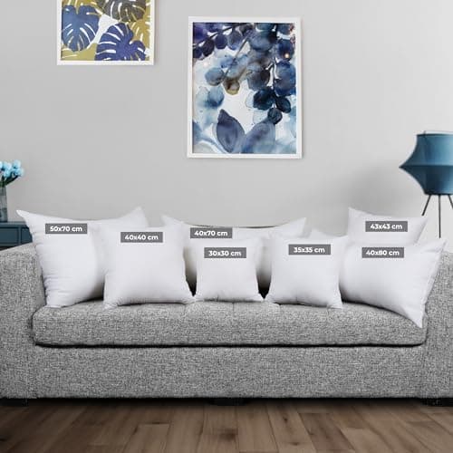 Utopia Bedding 2er Set Weiß - Innenkissen Füllkissen OEKO-TEX STANDARD 100