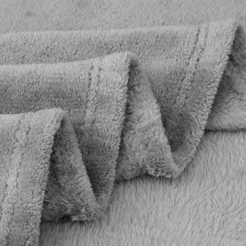 Aisbo Flauschig Warme Decke Rot für Winter - Kuschliges Wohnzimmer Blanket 130x150 cm OEKO-TEX