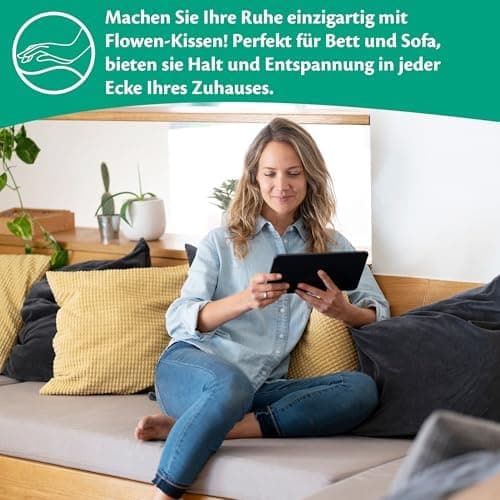 Flowen Kopfkissen 40x40 2er Set Hypoallergene Anti-Milben Weiche Waschmaschinenfest
Flowen Dekokissen 40x40 Hypoallergen