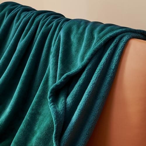 Aisbo Flauschig Warme Decke Rot für Winter - Kuschliges Wohnzimmer Blanket 130x150 cm OEKO-TEX