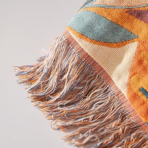 SOFTEXLY Boho Decke – Kuschelige Tagesdecke & Bettüberwurf 150x200cm, Aesthetic Design & Doppelseitige Musselin, Ideal f