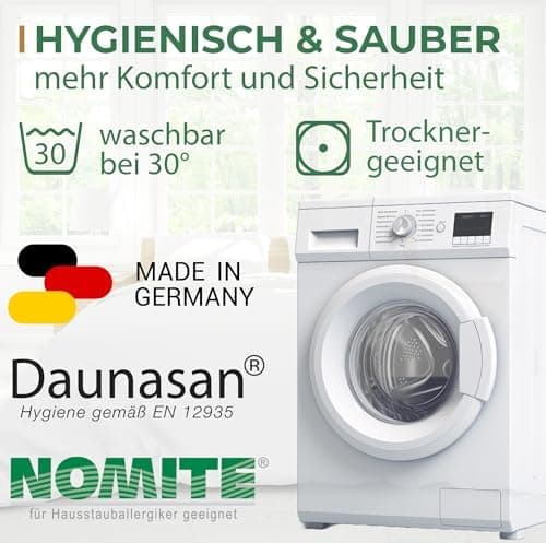Knerst Federkissen - 100% Federfüllung für erholsamen Schlaf - Ökotex-Zertifiziert 50x50 2er Set