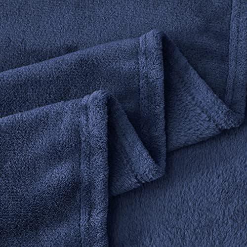 Aisbo Flauschig Warme Decke Rot für Winter - Kuschliges Wohnzimmer Blanket 130x150 cm OEKO-TEX