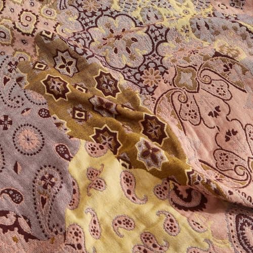 SOFTEXLY Boho Decke – Kuschelige Tagesdecke & Bettüberwurf 150x200cm, Aesthetic Design & Doppelseitige Musselin, Ideal f