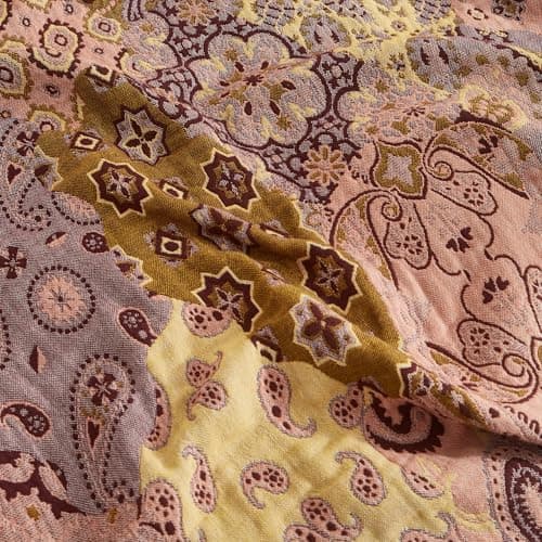 SOFTEXLY Boho Decke – Kuschelige Tagesdecke & Bettüberwurf 150x200cm, Aesthetic Design & Doppelseitige Musselin, Ideal f
