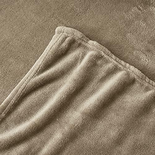 Aisbo Flauschig Warme Decke Rot für Winter - Kuschliges Wohnzimmer Blanket 130x150 cm OEKO-TEX